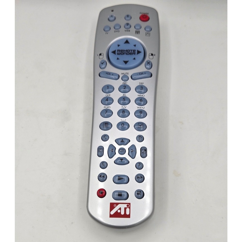 Vintage ATI Remote Wonder RF Wireless PC Multimedia Replacement Remote Control